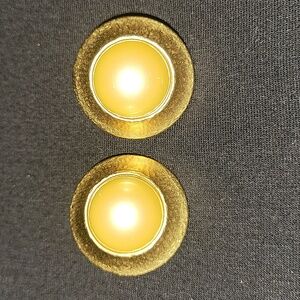 Vintage Yves Saint Laurent Mabe Pearl Earrings